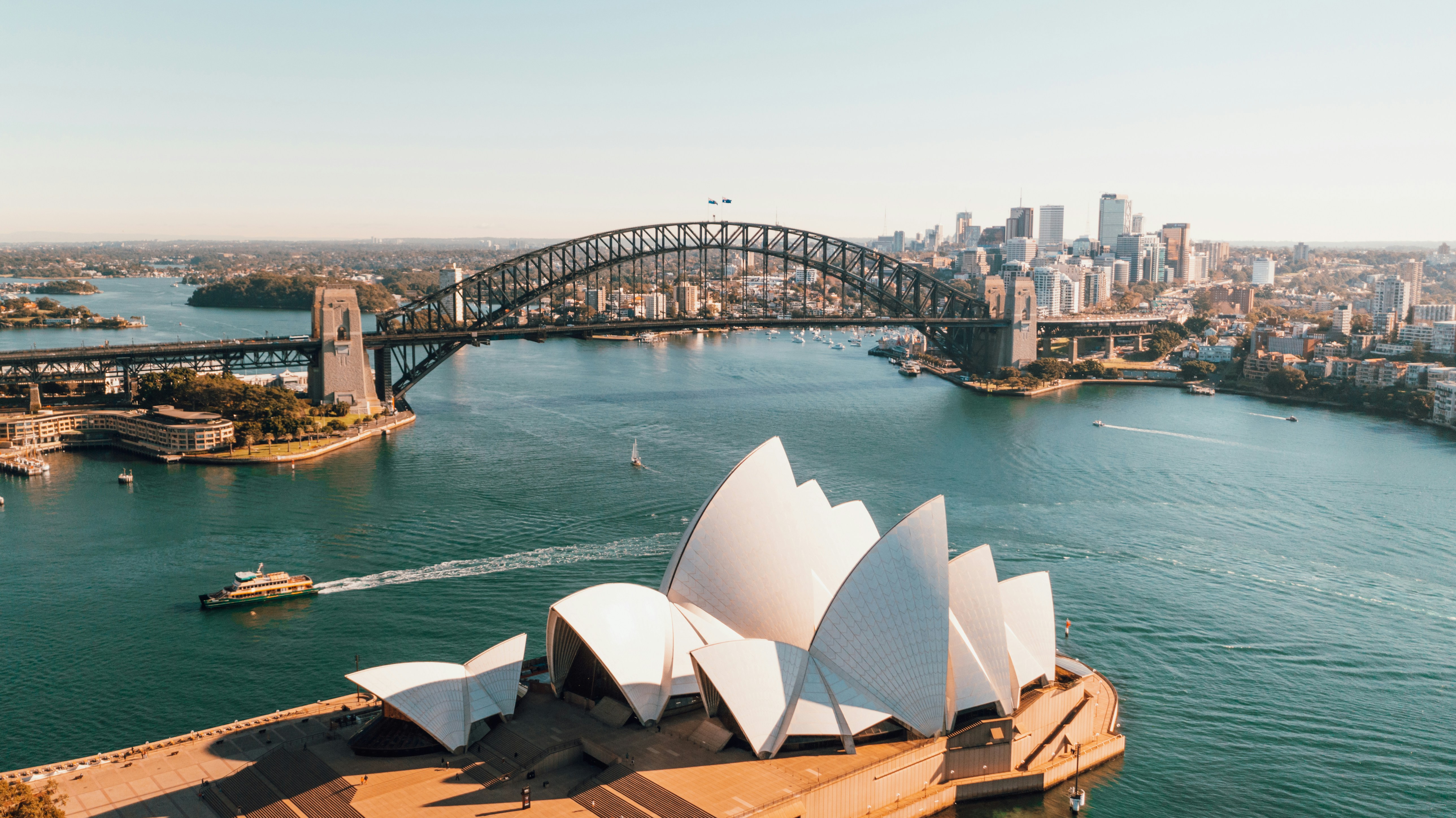 A bird's eye view of Sydney Australia